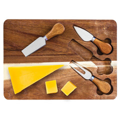 Totally Bamboo Cheese Serving Set (4 piece)