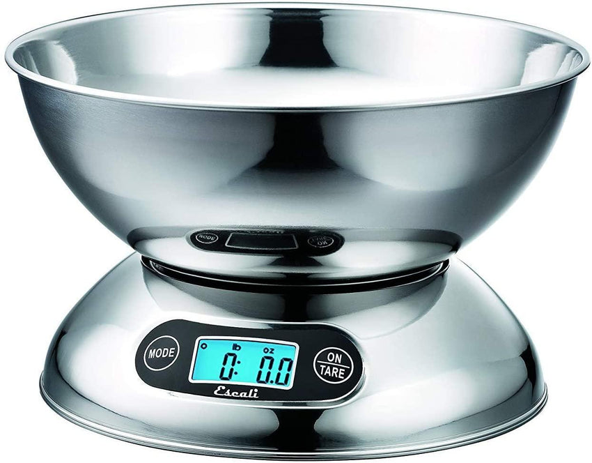 Escali Rondo Bowl Scale - Stainless Steel