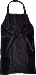 Outset Leather Grill Apron - Black