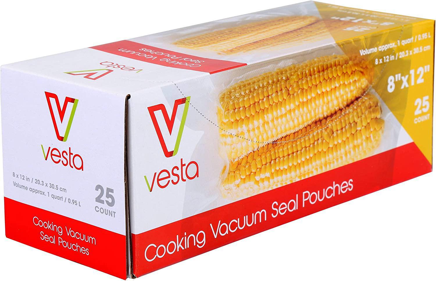 SJPACK 8 x 12 Vacuum Sealer Bags 200 Quart Vacuum Seal Bags for Food, 4 Mil Embossed Food Saver Bags for Sealer SJPACK 8 x 12 Vacuum Sealer Bags 200 Quart Vacuum Seal Bags for Food, 4 Mil Embossed Food Saver Bags for Sealer