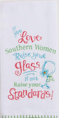 Flour Sack Towel Southern Women