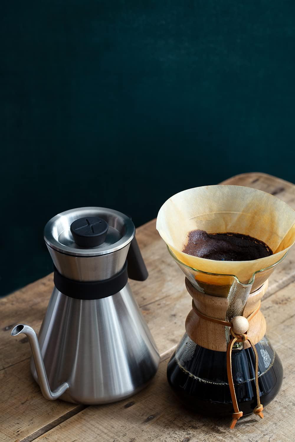 Chemex Gooseneck Chettle - Brushed – The Seasoned Gourmet