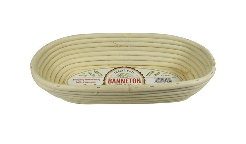 Eddington's Banneton Oval Proofing Basket - 11.5" x 5" x 3"