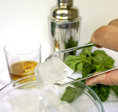 Endurance Cocktail Ice Tongs - Stainless Steel