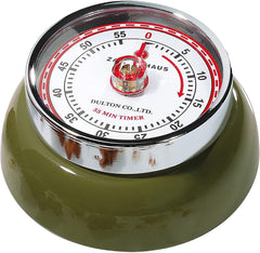 Zassenhaus Retro Kitchen Timer - Olive