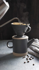 Stoneware Pour Over Coffee Set