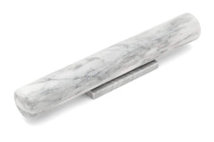 French Marble Rolling Pin W/Cradle
