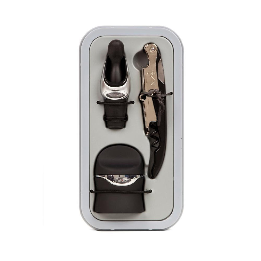 Rabbit Zippity Wine Tool Black The Seasoned Gourmet